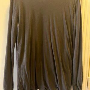 Army green color and grey inside. Size 3 or small.